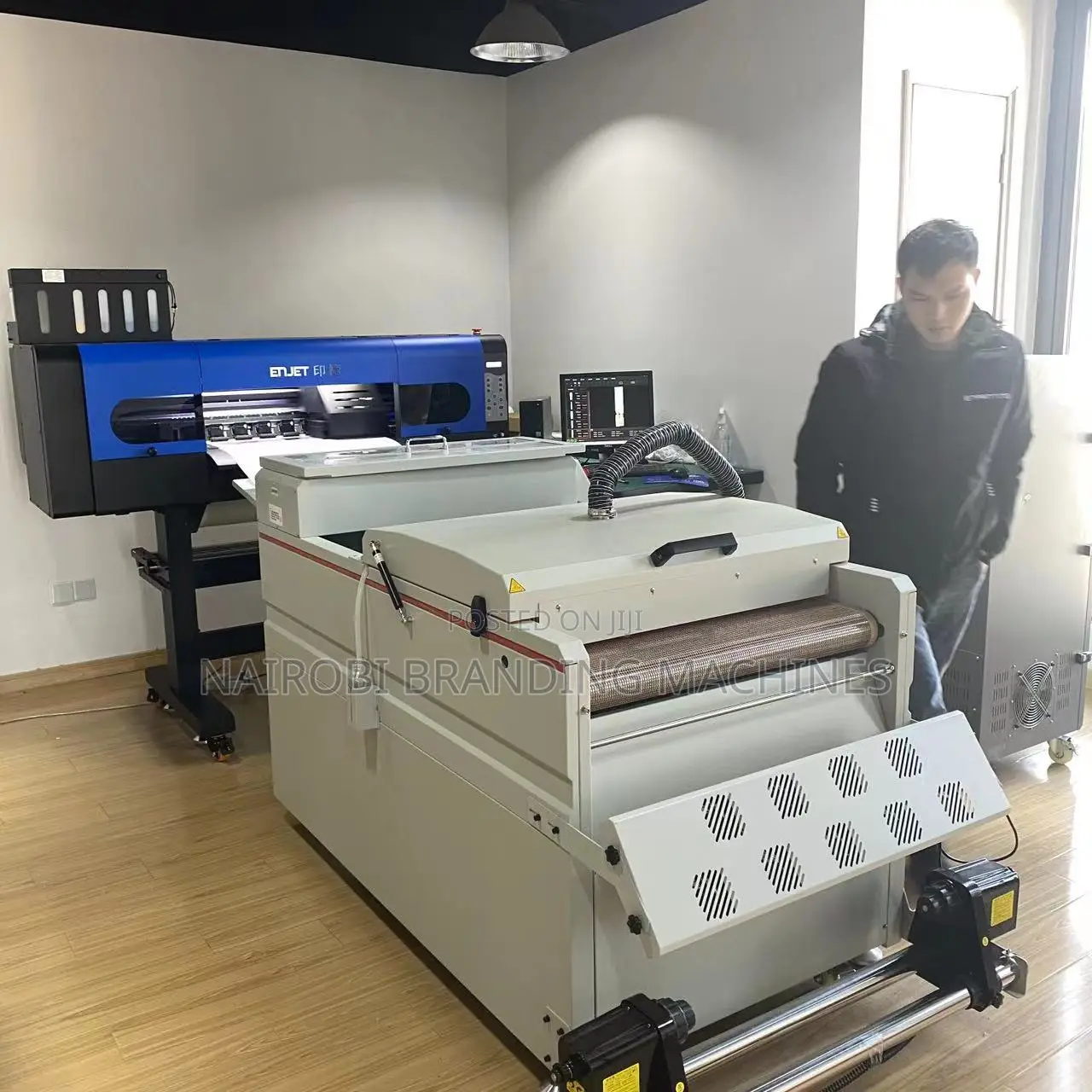 60cm DTF Printer With 2pcs Xp600 T-Shirt Transfer Printer Roll-to-Roll
