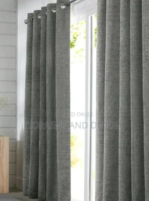 Simple and Neat Home Curtains for Living Room