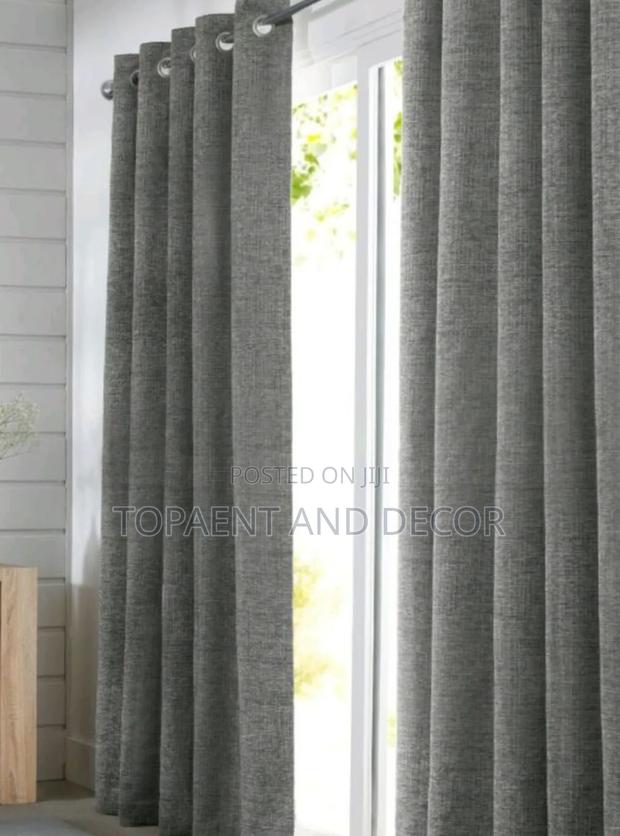 Simple and Neat Home Curtains for Living Room