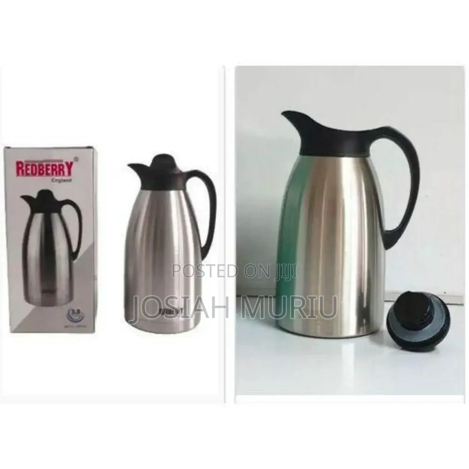 Redberry 3ltrs Stainless Steel Unbreakable Flask