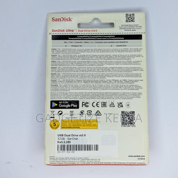 Sandisk Ultra 32gb Usb Dual Drive M3.0 - thumbnail 3
