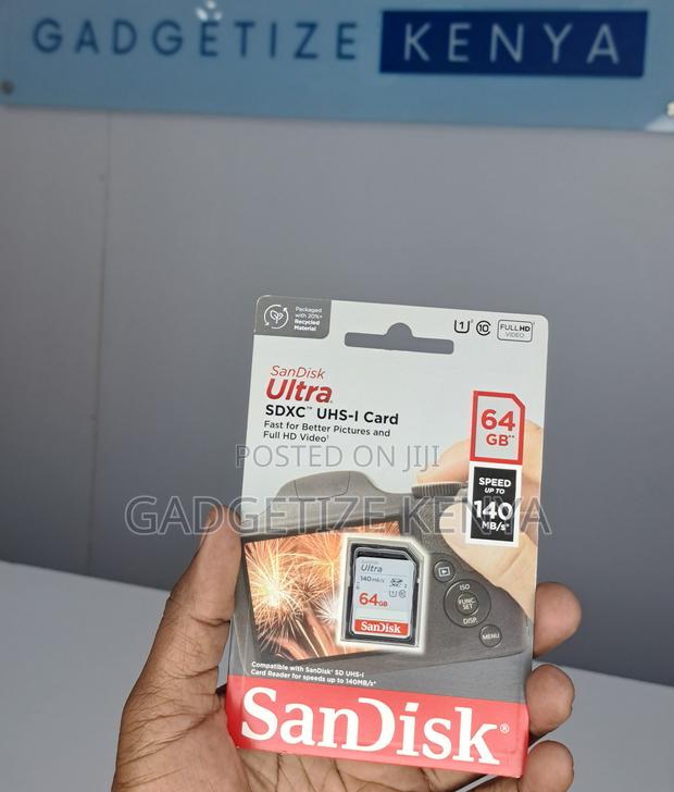 64gb Sandisk Sd Memory Card