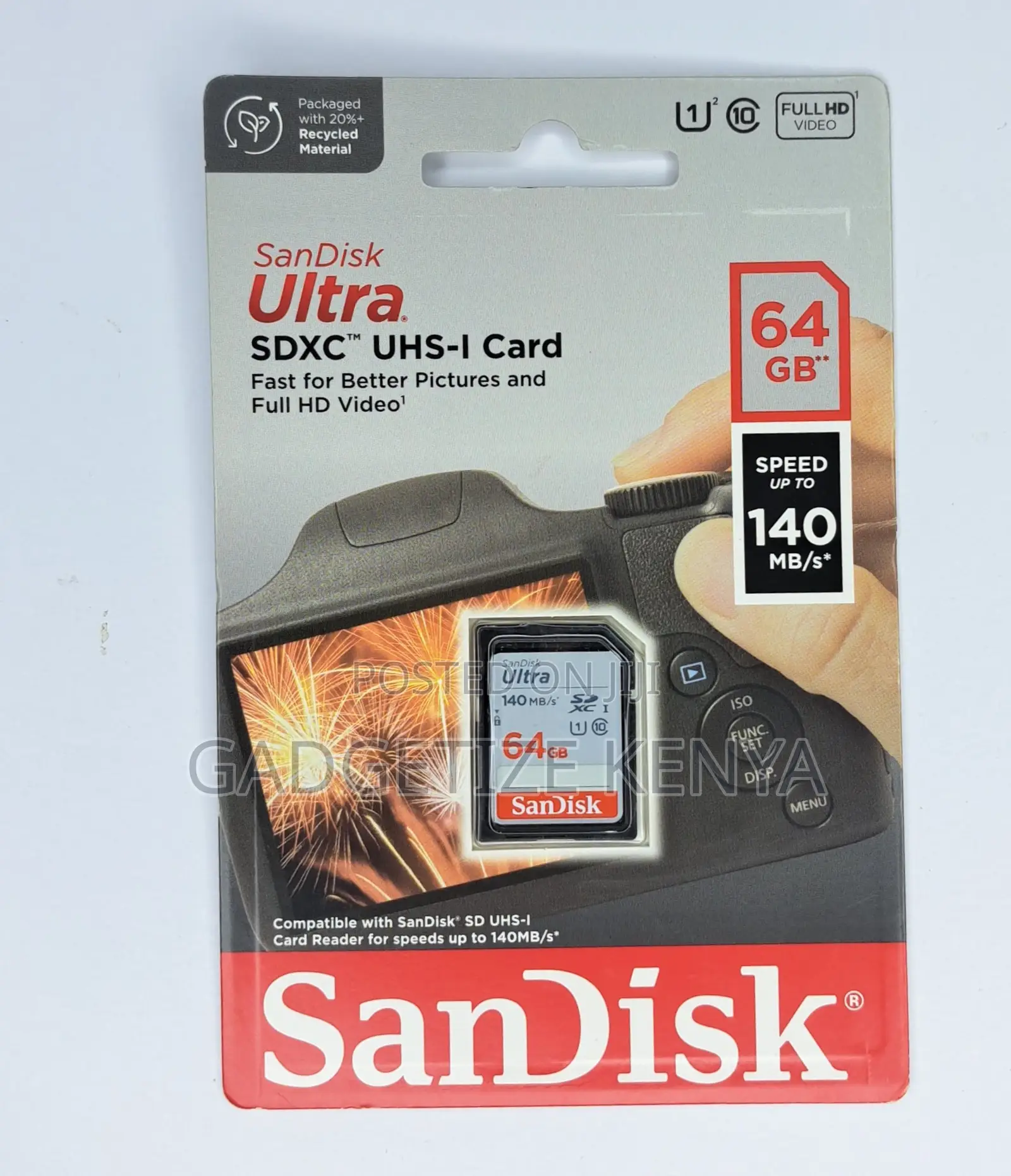 64gb Sandisk Sd Memory Card