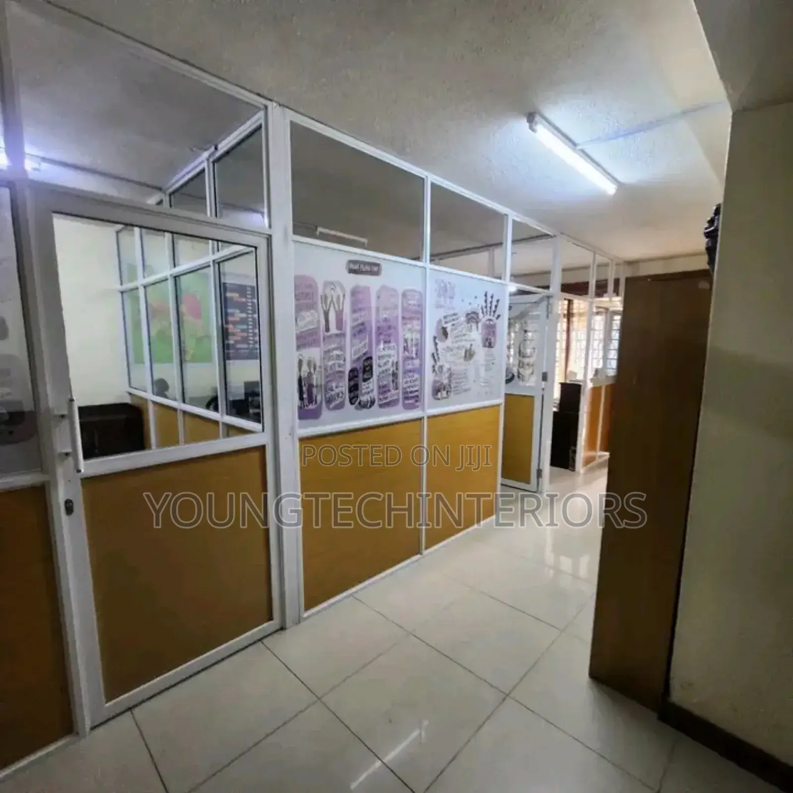 Aluminium With MDF Partition