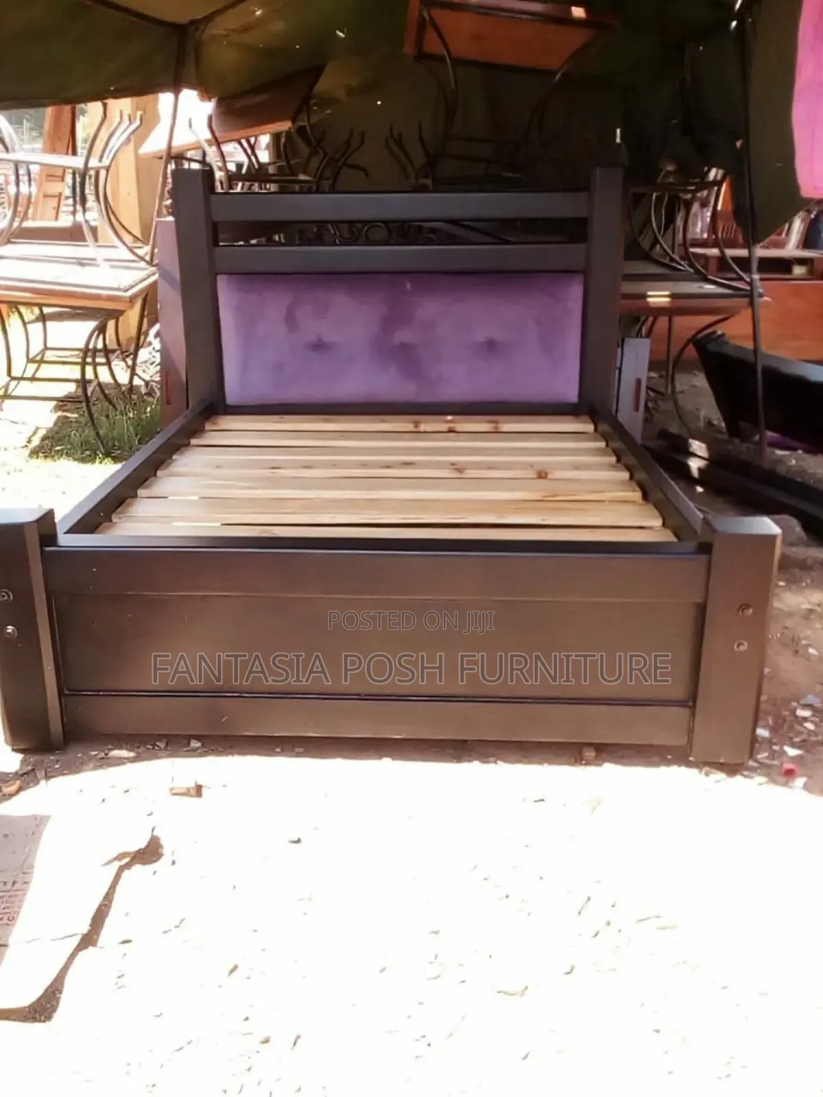 5 Y 6 Sturdy Modern Bed - Free Delivery