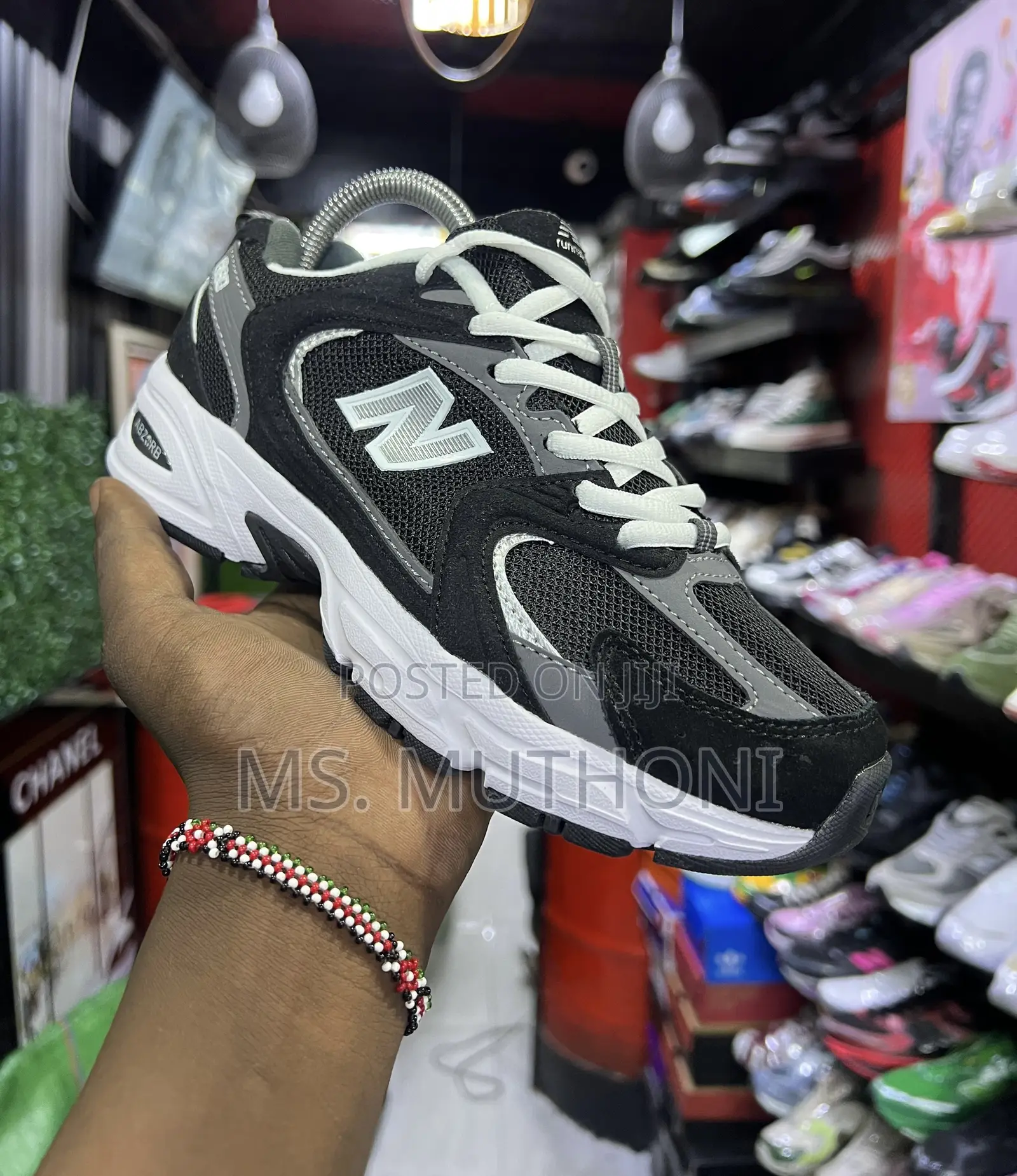 New Bal at Nce 530 B/White Sizes:36-43