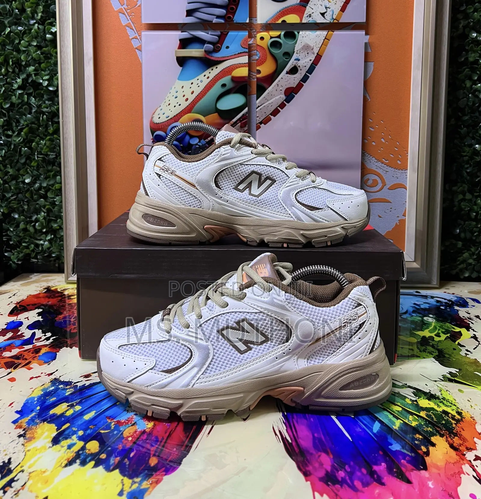 New Bal at Nce 530 B/White Sizes:36-43