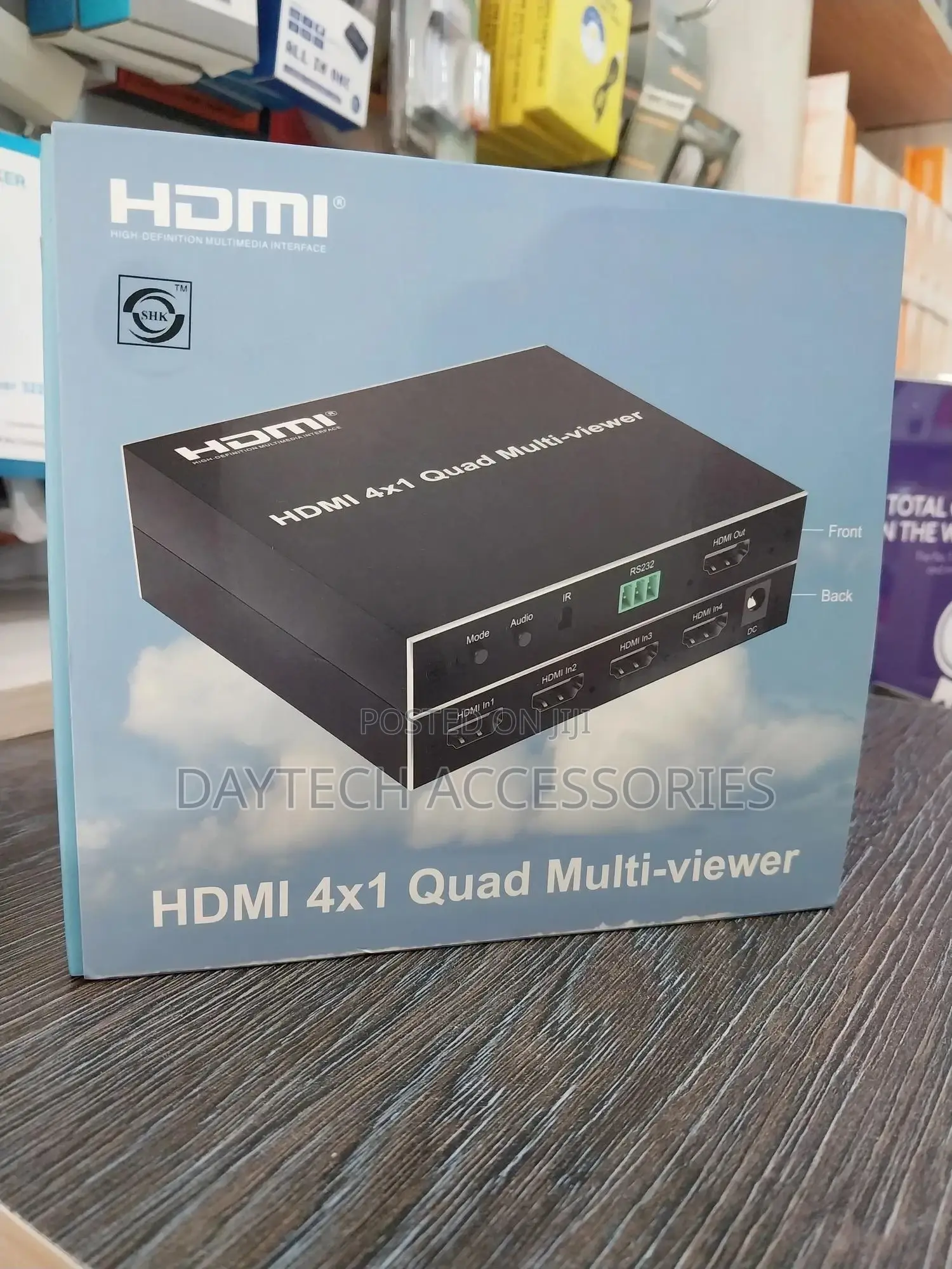 Optimal 4x1 Hdmi Quad Multiviewer, Screen Segmentation