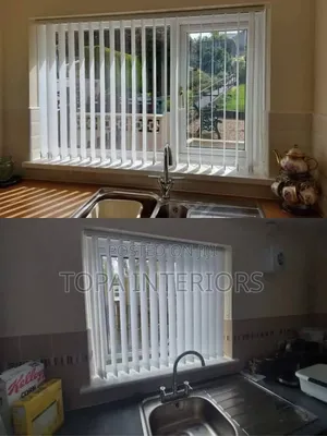 Home Decor Vertical Kitchen Window Blinds
