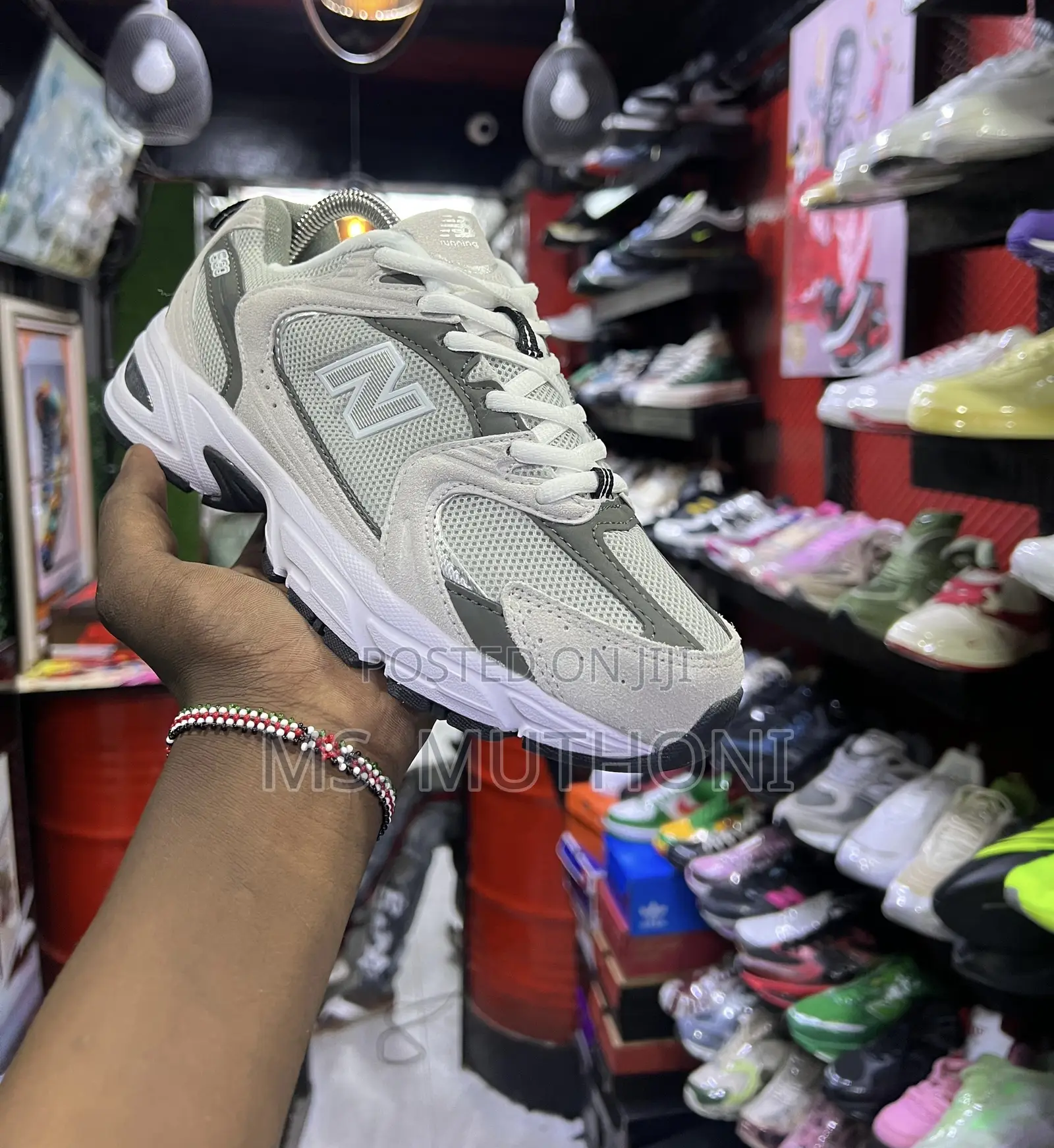 New Bal at Nce 530 B/White Sizes:36-43