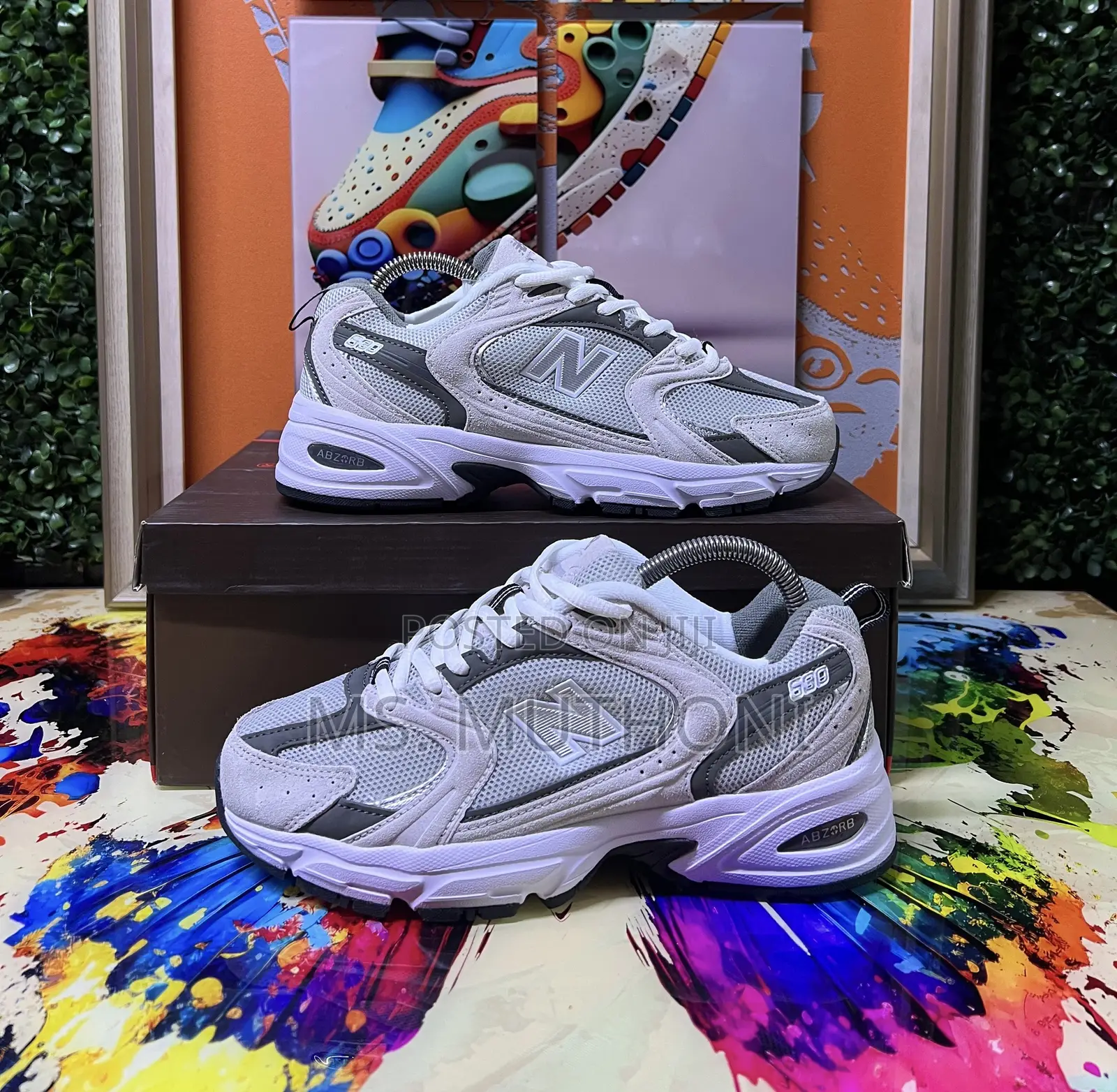 New Bal at Nce 530 B/White Sizes:36-43