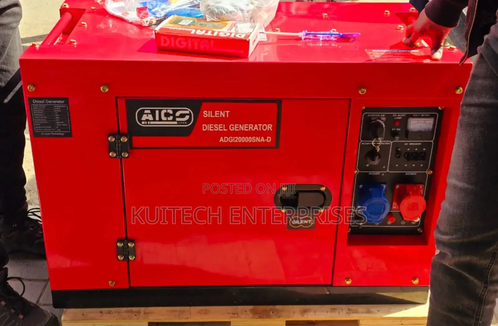 Silent Diesel Generator/ 12kva Aico Silent Generator