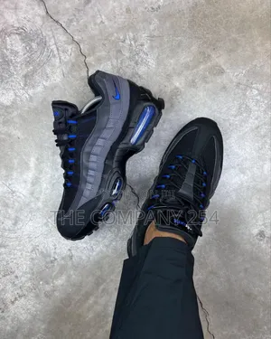 Quality Leather Airmax 95 Unisex Sneakers Shoes