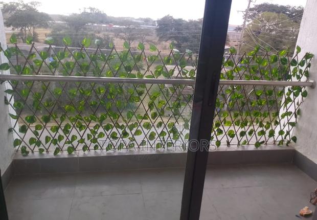 Wooden Mesh Sticks Artificial Balcony Privacy Fence - main view