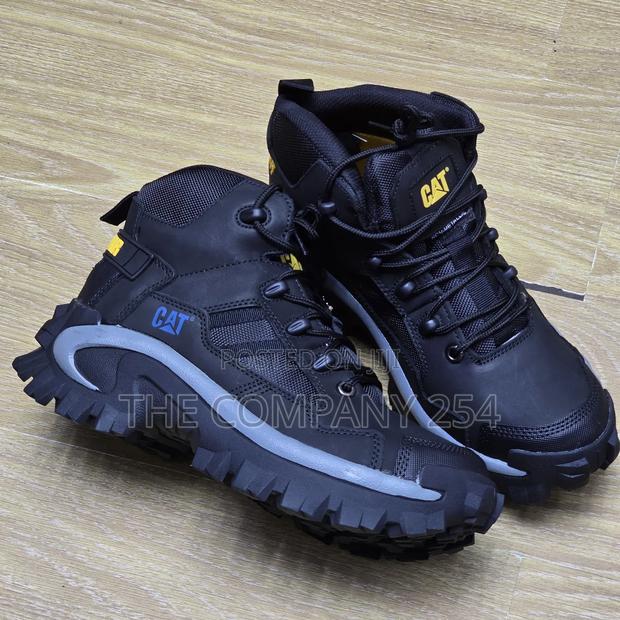 Leather Casual Safty Cat Original Boot Shoes