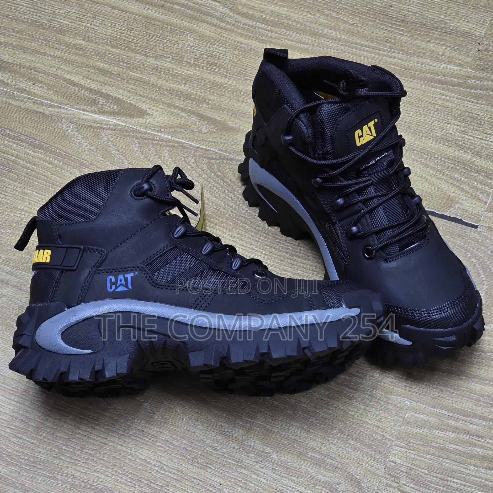 Leather Casual Safty Cat Original Boot Shoes