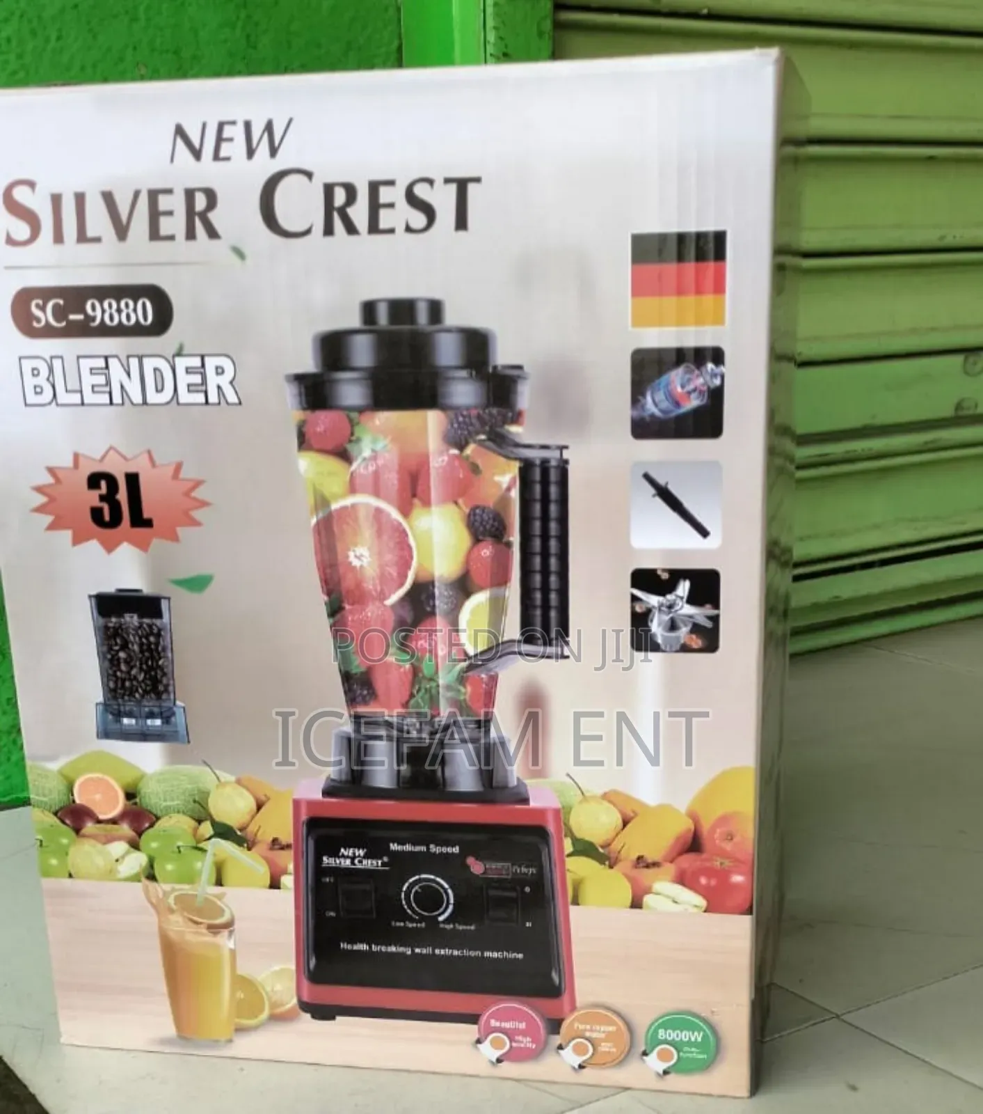 Silver Crest Blender/8000w Commercial Blender