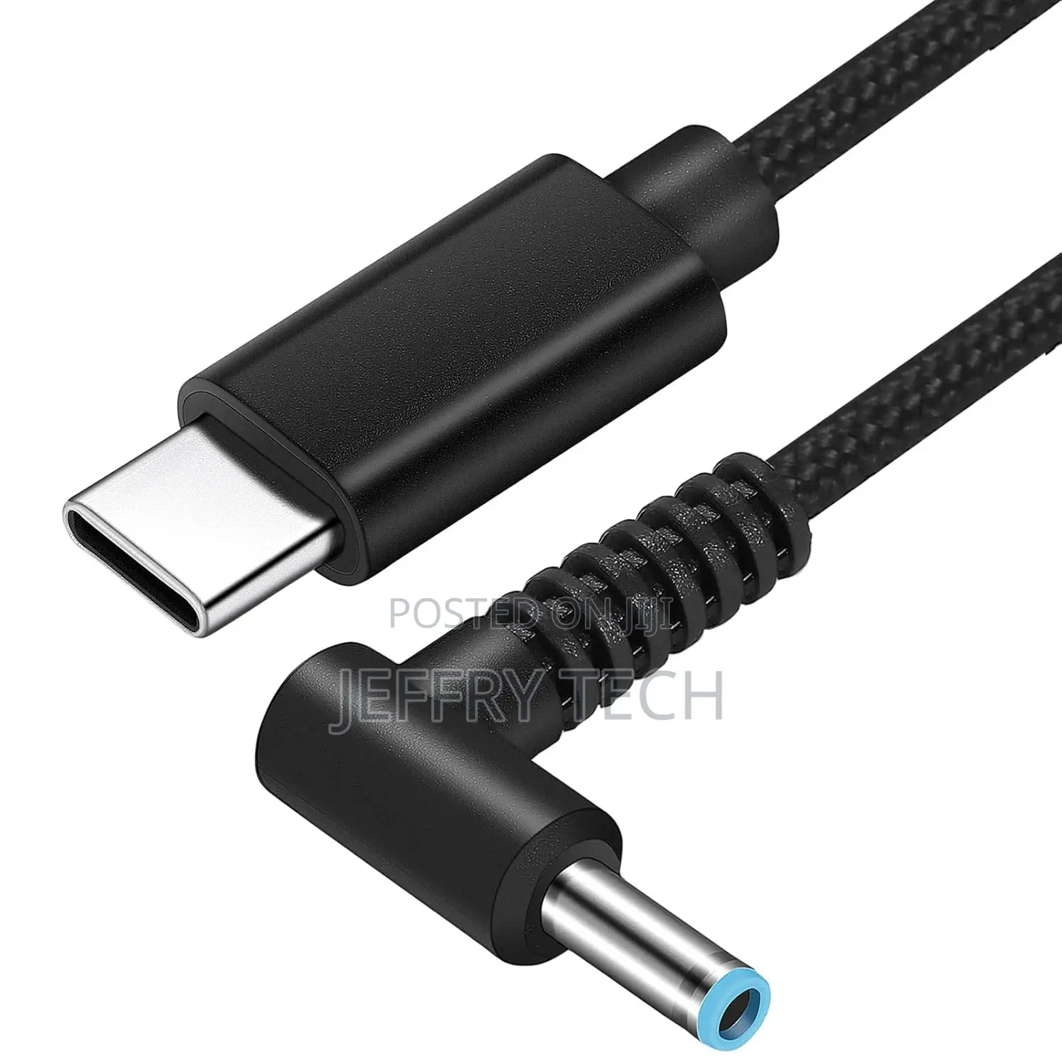 Usb C to Smart Blue Tip Converter Charging Adapter Cable for Hp 19.5v