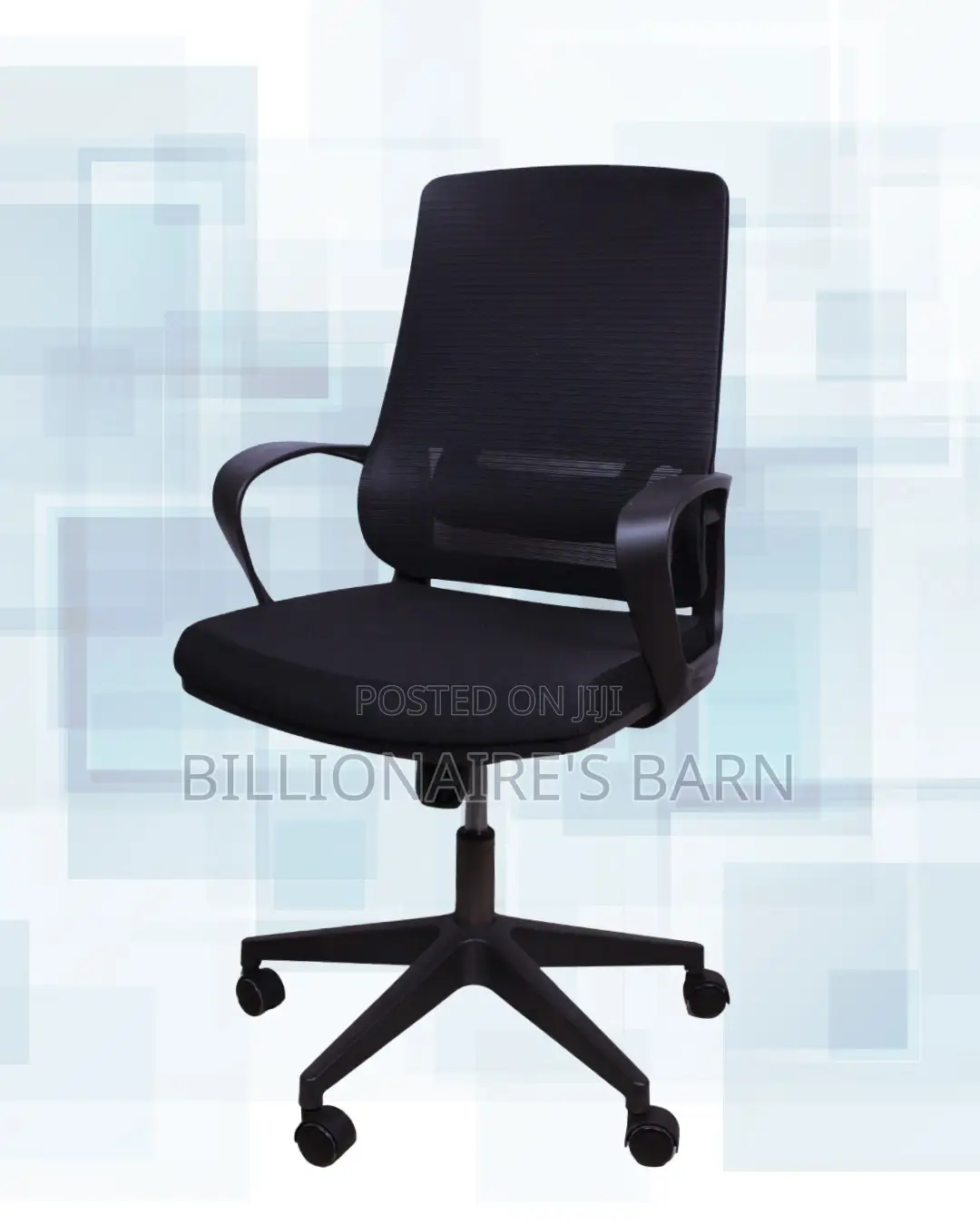 Executive Easy Office Mesh Modern Black | Comfort Meets Style