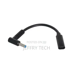 Hp Laptop Charging Cable Type-C Female to 4.5x3.0 Blue Pin Male (Type