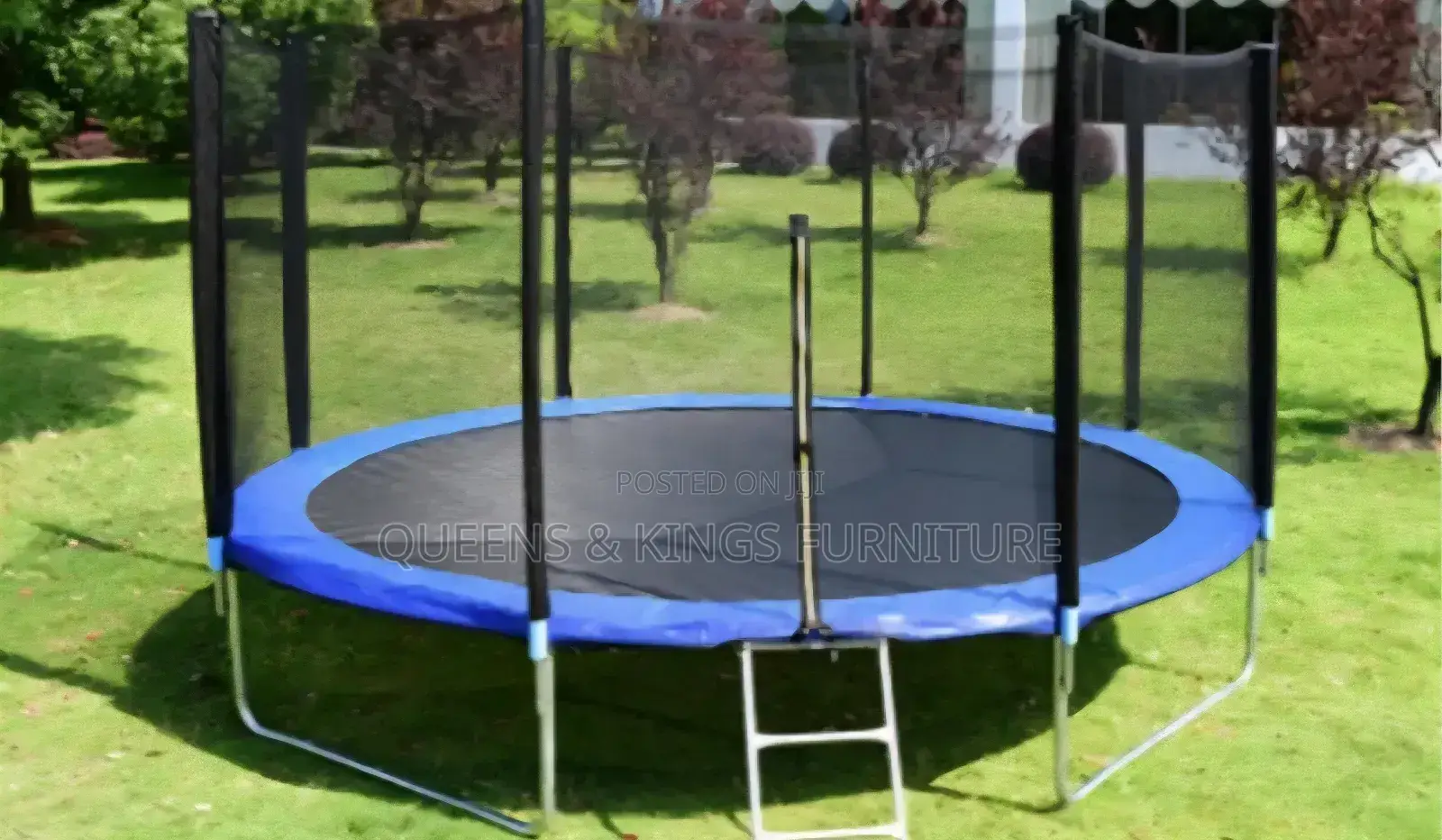 12ft Kids and Adults Heavy Duty Trampoline Strong Steel Frames Safety