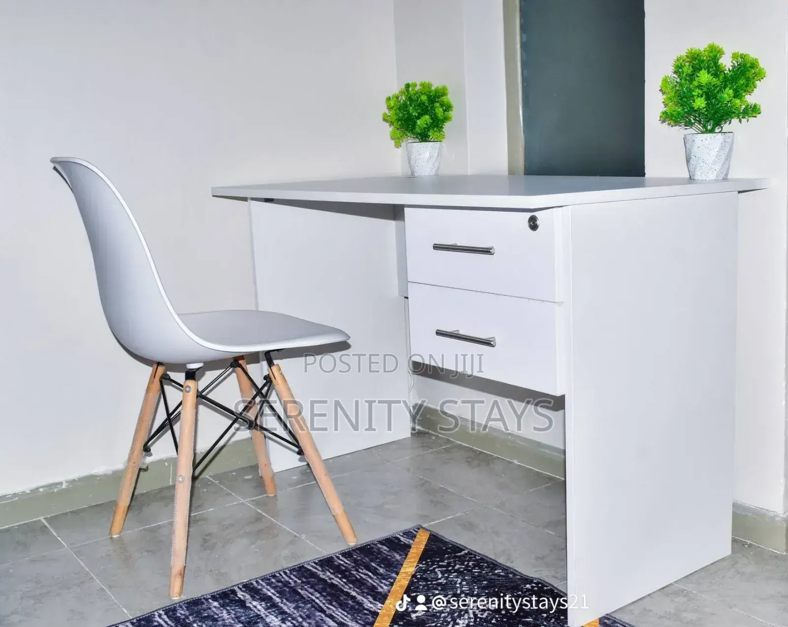 Furnished Studio - Short Let, Airbnb, Fedha, Fast Wi-Fi, Desk