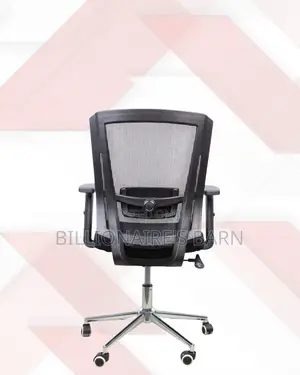 The Barn Origin Mid-back Chrome Chair | Sleek Design, Strong Build