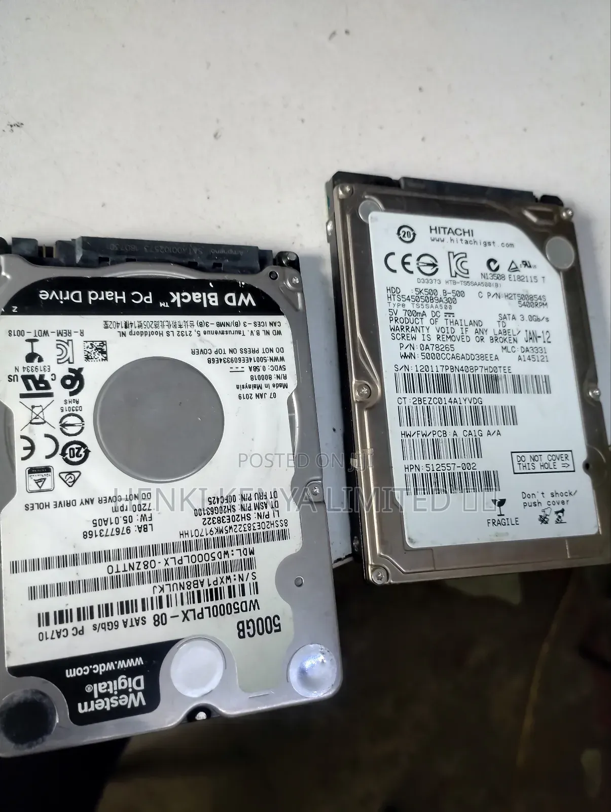 500 Gb Laptop Wd 2.5 Hard Drives