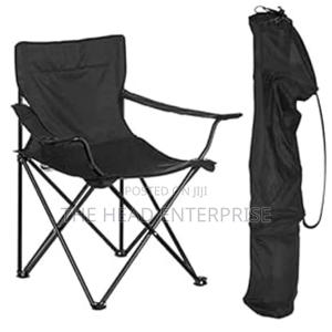 Black Foldable Seat With a Cupholder New - thumbnail 2