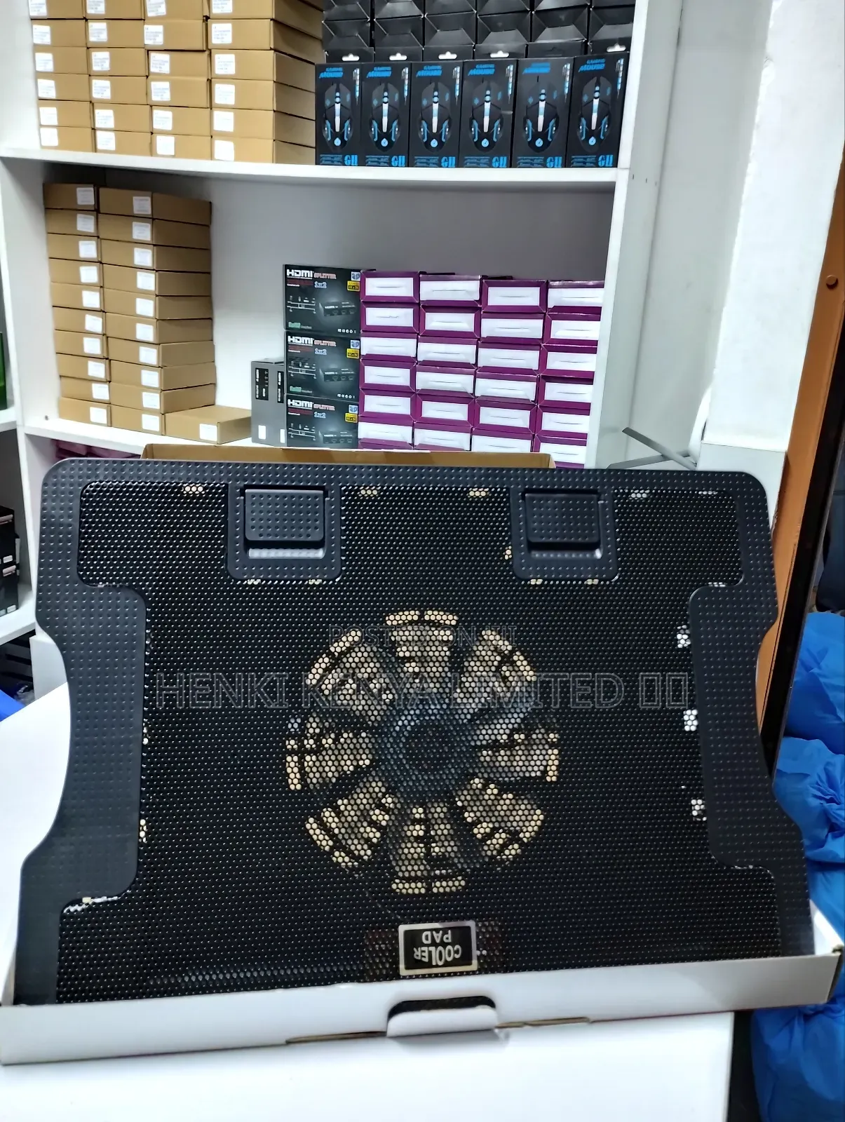 Hp Laptop Cooling Pad and Fan With Led