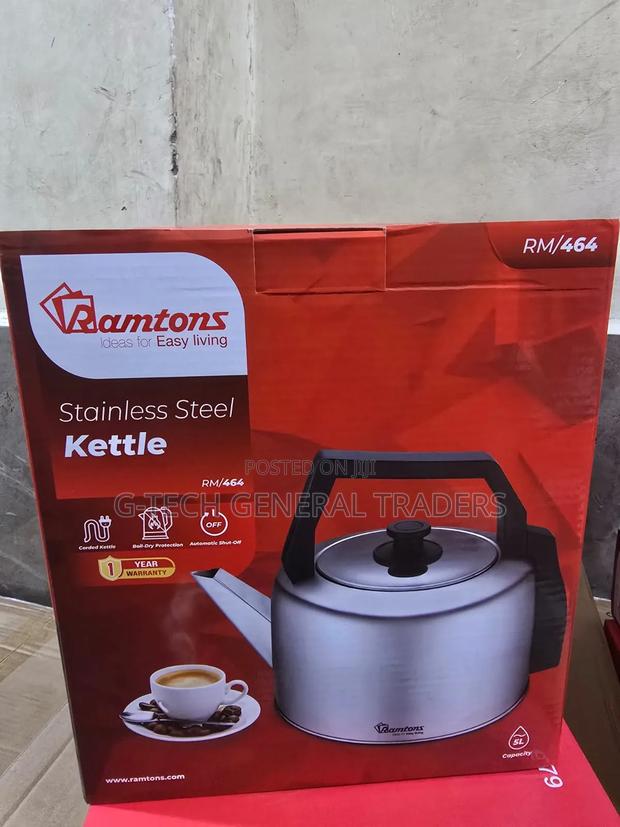 Ramtons Stainless Steel 5l Electric Kettle - main view