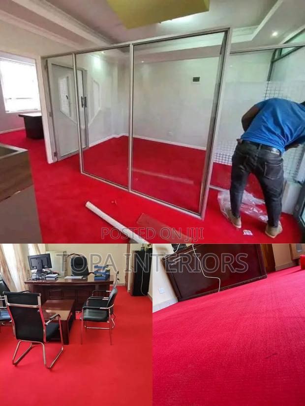 Client Appeal Decorative Wall to Wall Flooring Office Carpets - main view