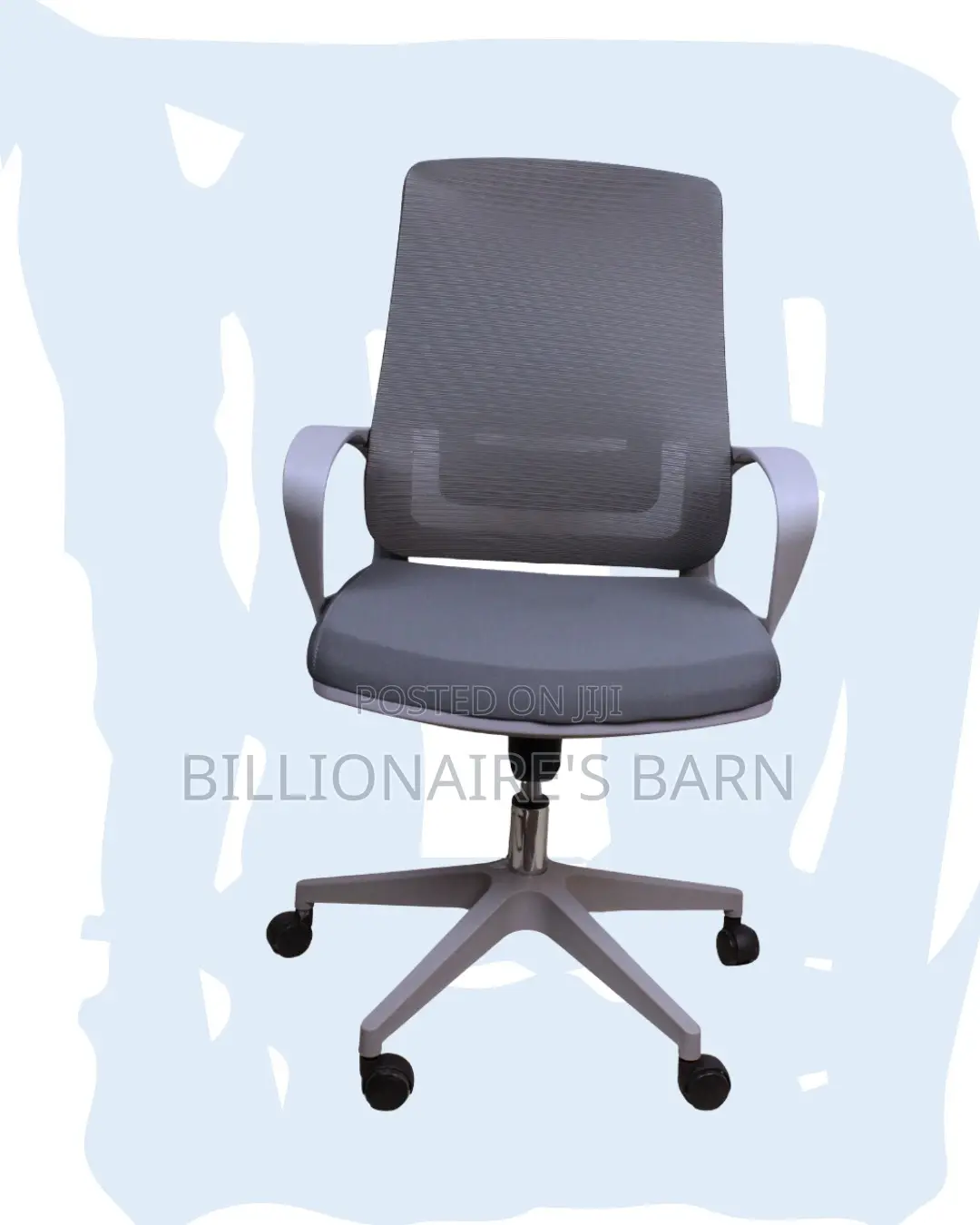 Office Grey Mesh Restocked! Chair | Order Yours Today