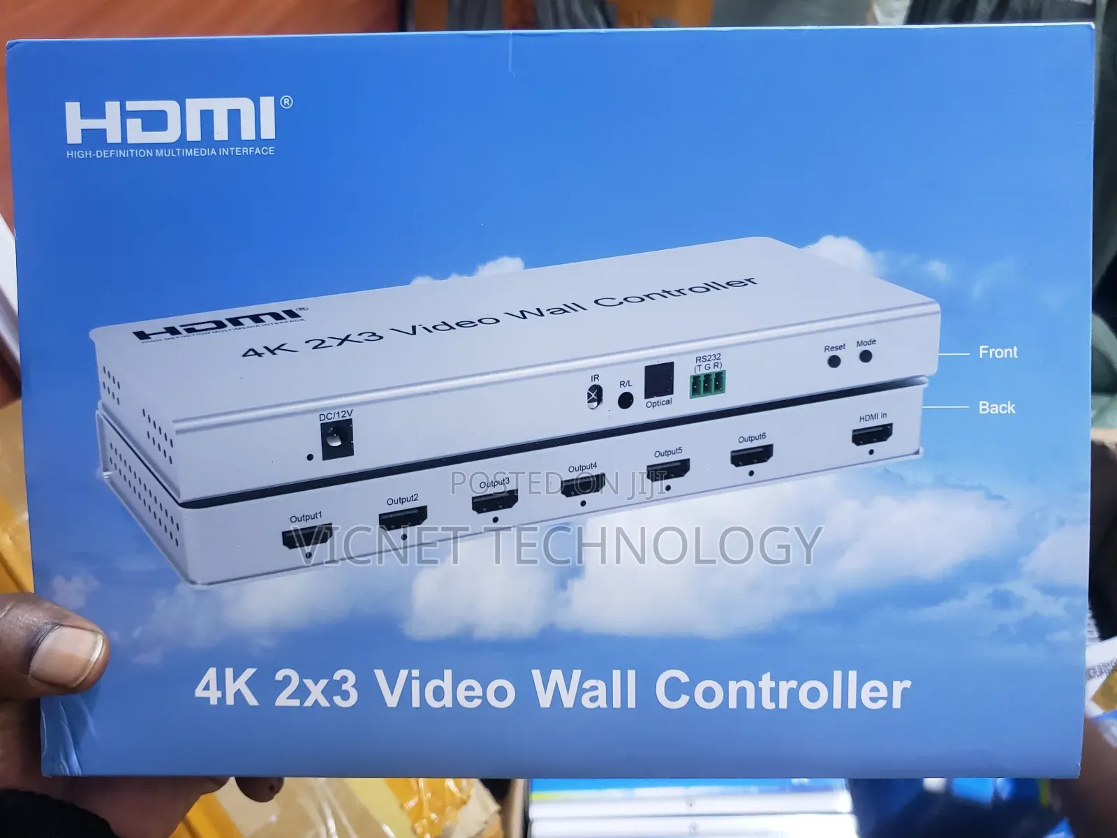 Hdmi 2 × 3 Video Wall Controller With Surio