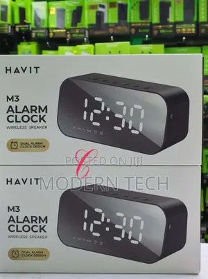 Havit M3 Alarm Clock Wireless Speaker