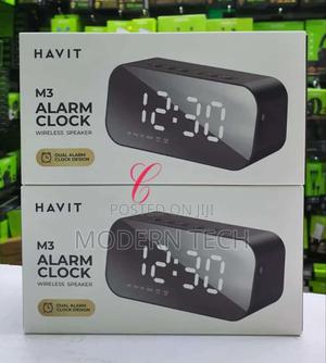 Havit Digital Portable Alarm Clock Bluetooth Speaker - thumbnail 2