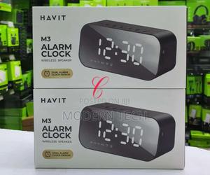 Havit Hv-M3 Multi-Function Alarm Clock Bluetooth Speaker - thumbnail 2