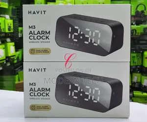 Havit Hv-M3 Multi-Function Alarm Clock Bluetooth Speaker