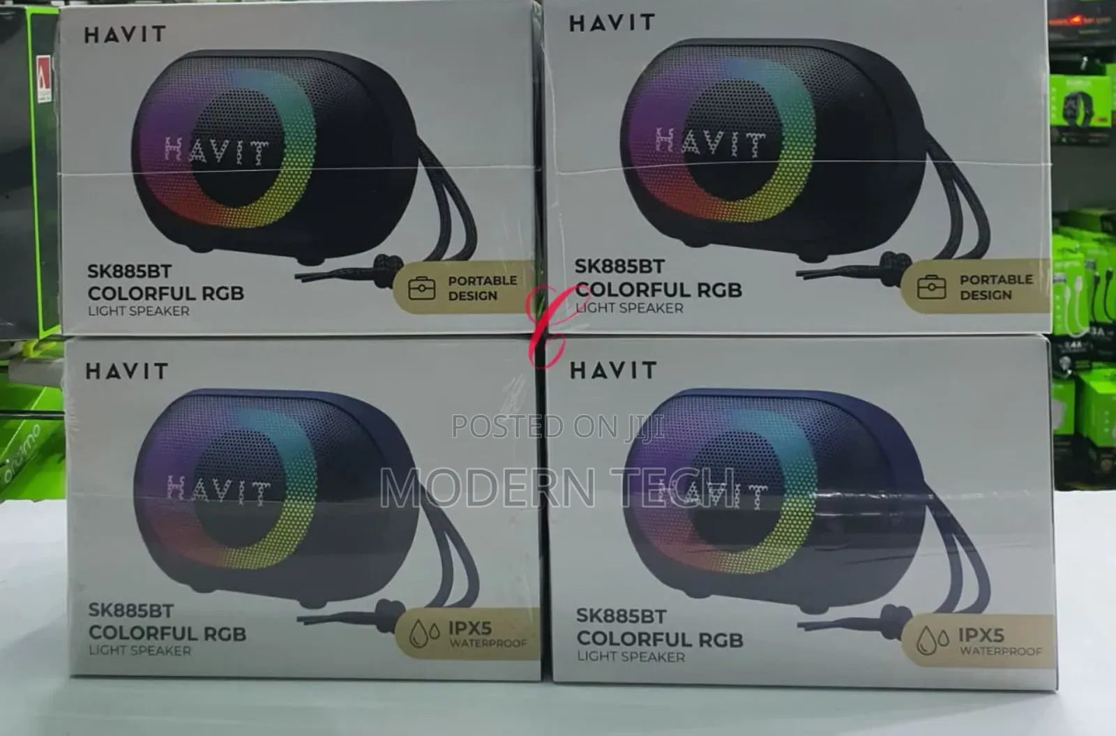 Havit Sk885bt Colourful RGB Light 8w Speaker