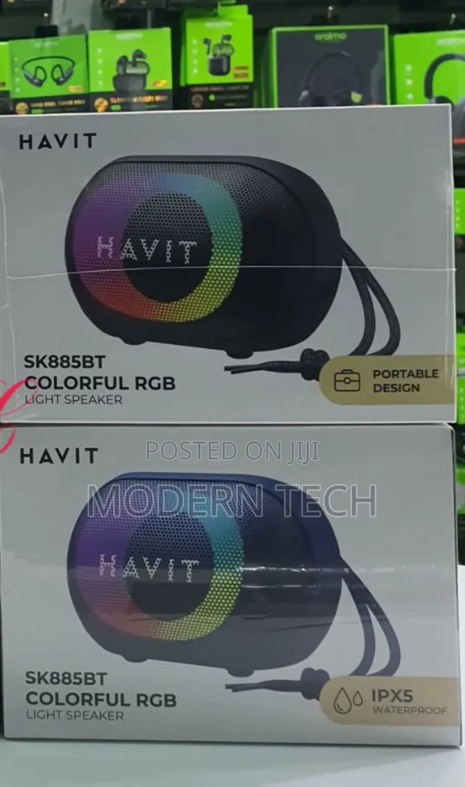 Havit Sk885bt Colourful RGB Light 8w Wireless Speaker