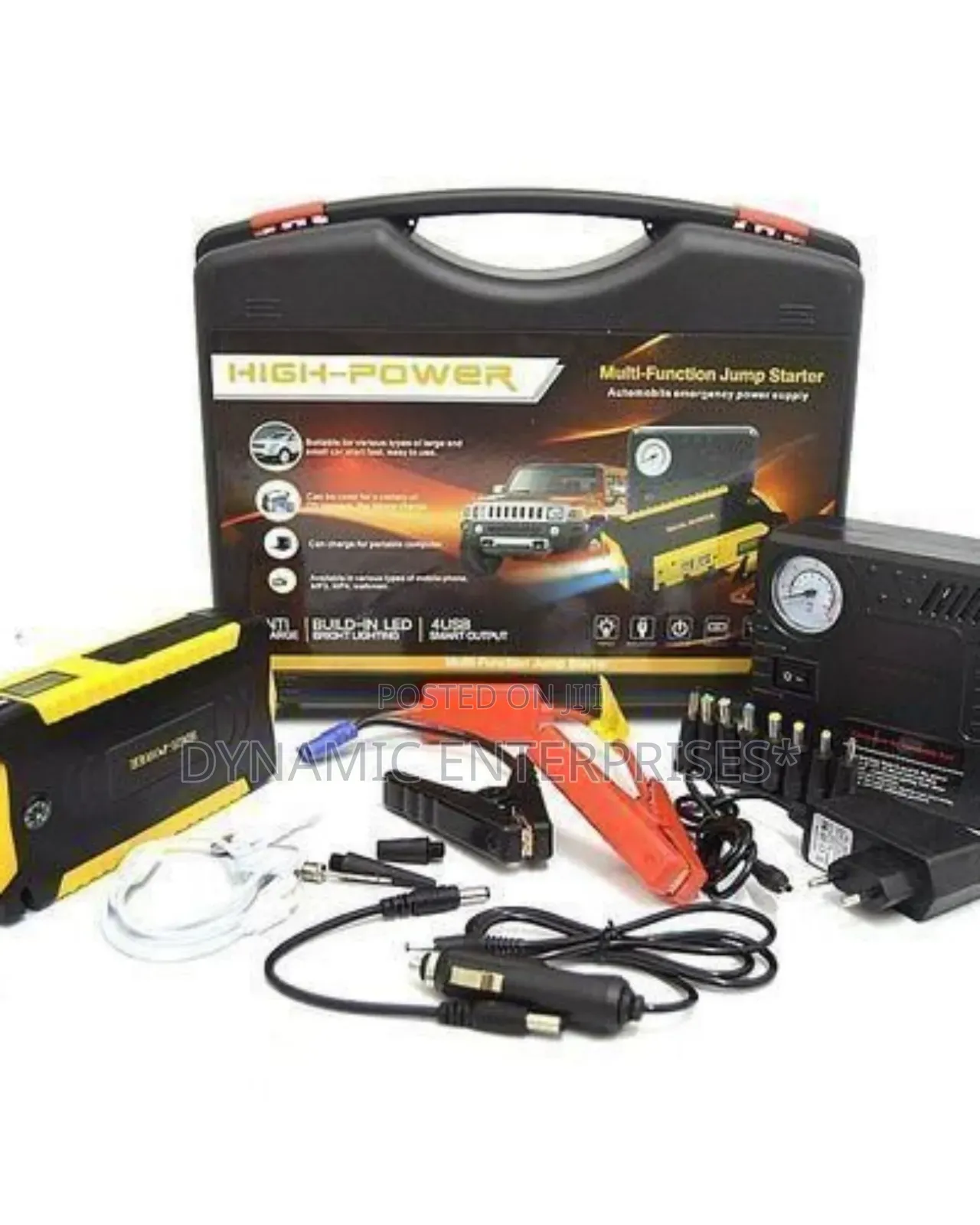 High-Power Multi-Function Jump Starter Kit