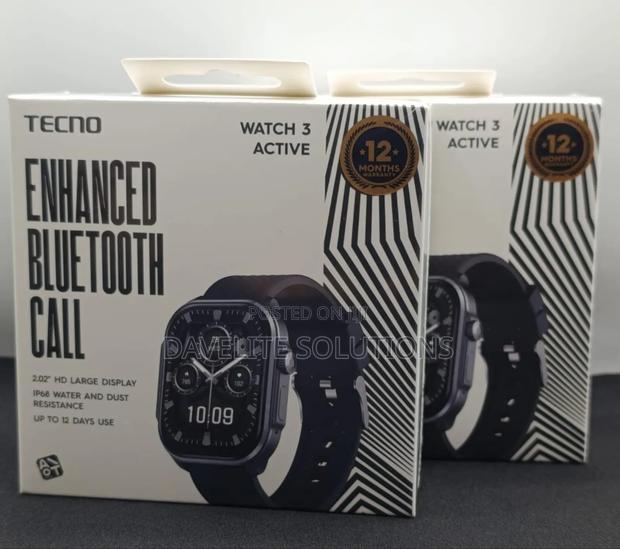 Tecno Watch 3 Active Smartwatch - main view