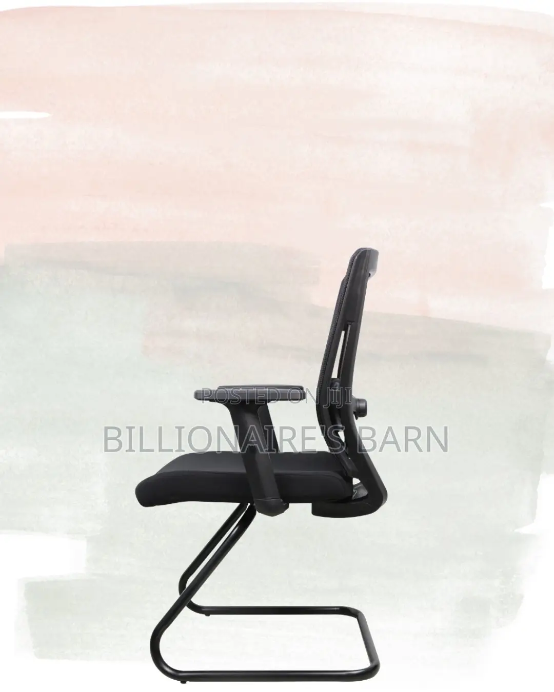 Sturdy Office Guest Chair | Neat Finish, Comfortable Padding