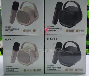 Havit Sk819bt Mini Portable Karaoke Bluetooth Speaker With Microphone - thumbnail 2