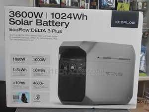 Ecoflow Delta 3 Plus – Portable Power Station (1024wh, 1800w)