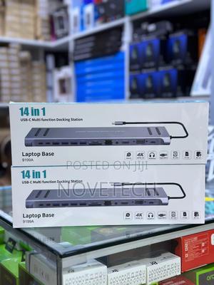 14 in 1 Usb C Docking Station,Macbook iPad Surface Pro Windows Laptop - main view