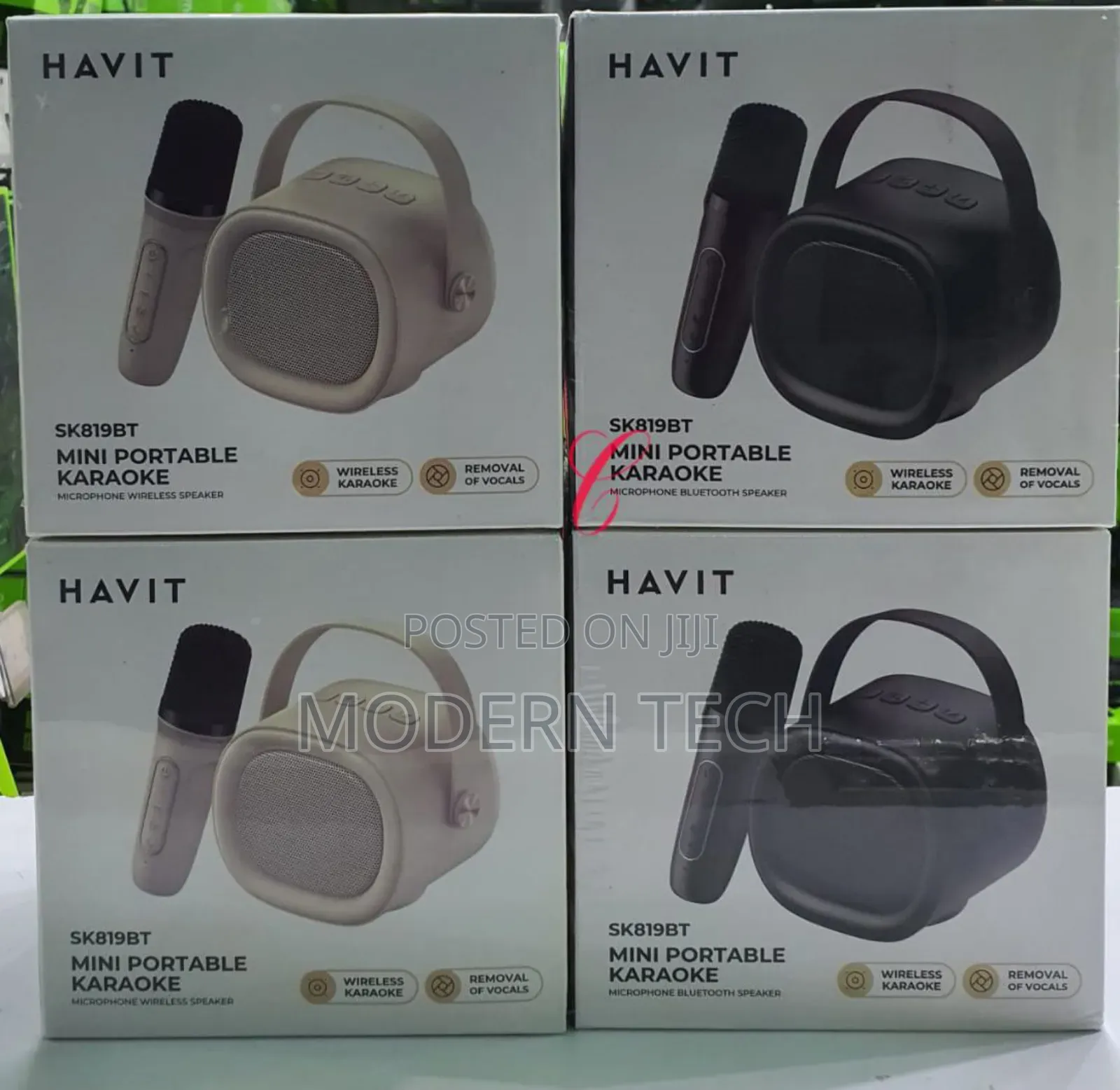 Havit Sk819bt Mini Portable Karaoke Wireless Speaker