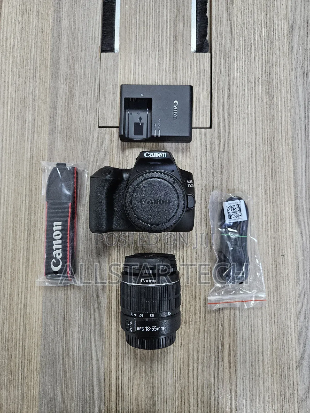 Canon Eos 250d DSLR Camera With 18-55mm STM ( Brandnew)
