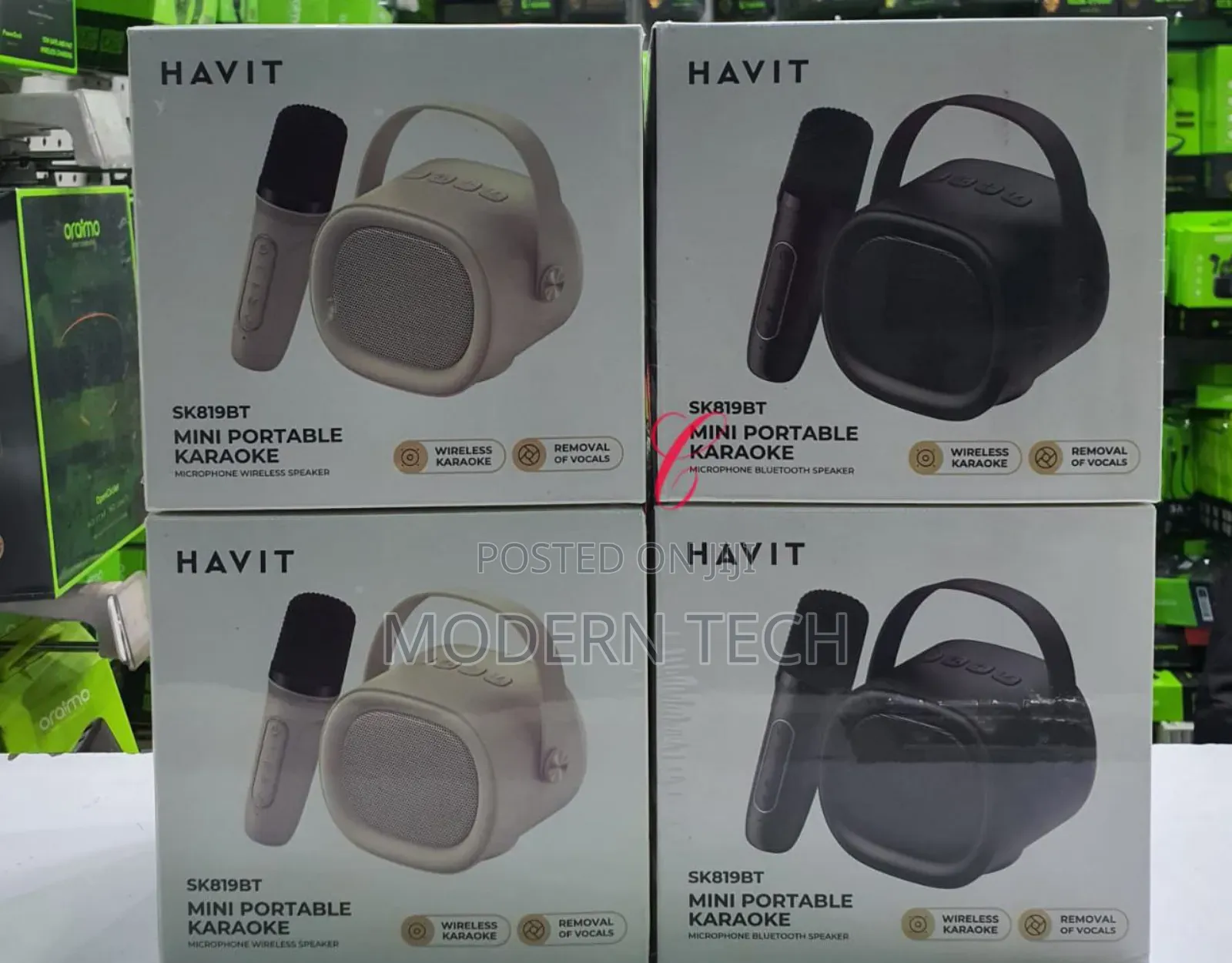 Havit Sk819bt Mini Karaoke Speaker 