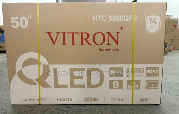 Vitron 50" Qled Smart Tv – Htc 5088qfs - thumbnail 2